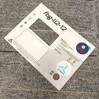 Étiquettes de panneau de commande en polycarbonate mat, autocollants de logo découpés en vinyle brillant pour équipement électronique