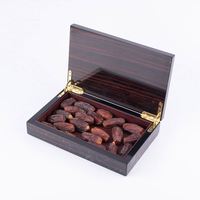 Boîte à dattes en bois avec cadre en bois et couvercle en acrylique, boîte à gâteaux, boîte à chocolat, Ramadan, KSA Riyad Season