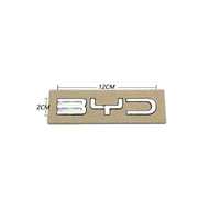 Autocollant Emblème Lettres BYD 3D pour Voiture, Logo Latéral Arrière, Modification, Badge Chromé ABS, Décoration pour Tous les Véhicules BYD, Accessoires