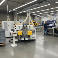 Machine de découpe de bois CNC automatique à double tête, routeur de fraisage CNC pour le travail du bois avec moteur comme composant central