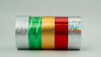 Rouleaux de film holographique à effet dynamique 3D arc-en-ciel, feuille d'argent pour estampage à chaud, film de transfert pour emballages haut de gamme