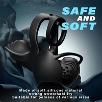 Nouvelle application de contrôle à distance, stimulateur électrique portable en silicone, masseur de prostate, anneau vibrant pour pénis, vibromasseur anal, jouet pour adultes