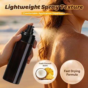 Eau autobronzante marque privée - Spray bronzant instantané - Brume bronzante sans traces pour le visage et le corps, vente en gros OEM/ODM - Product Image 4