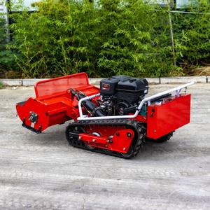 Vendita calda ad alte prestazioni elettrico semovente trattore da giardino pacciamatura telecomando tosaerba coltivatore - Product Image 4