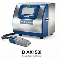Imprimante jet d'encre reconditionnée D AX150i pour l'impression industrielle, impression de logo sur sac de lait en poudre A2 pour code QR