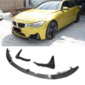 Clapets de séparation de pare-chocs avant en Fiber de carbone, accessoires de voiture pour BMW F80 M3 F82 F83 M4 lanceurs menton à partir de 2014 - Product Image 2