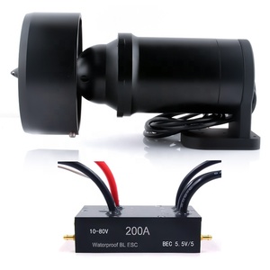 <span class=keywords><strong>DD</strong></span> TD40 motore Brushless impermeabile per RC Bait Tug Boat Nest Ship sottomarino 3500W 40KG propulsore subacqueo - Product Image 6