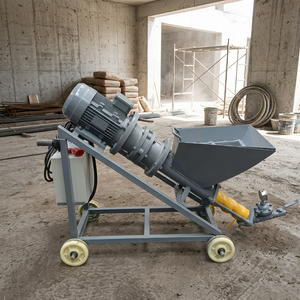 Pompe à mortier électrique KY-30-D D8-1.5 avec rotor et stator, granulométrie maximale 4mm, 4KW, 25L/MIN, 30BAR, pour ciment, plâtre et coulis mural - Product Image 5