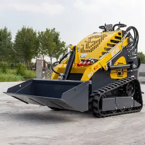 China Skid steer Dingo Stand On Attachments Mini Crawler Skid Steer Loader With Track For Sale