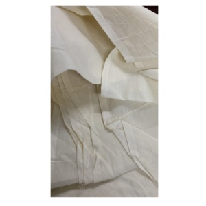 Tissu léger 92x80 Voile Greige Tissu gris de 46 pouces de largeur pour l'usage d'habillement - Product Image 1