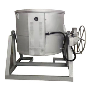 Horno Sidewell de <span class=keywords><strong>Gas</strong></span> Natural y Petróleo para Fundir Lingotes de Aluminio, Máquina de Fundición de Lingotes de Aluminio - Product Image 5