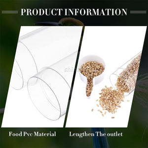 Comedero <span class=keywords><strong>de</strong></span> Aves Portátil Contenedor <span class=keywords><strong>de</strong></span> Alimento Bebedero Colgante para Loros Dispensador Automático <span class=keywords><strong>de</strong></span> Agua para <span class=keywords><strong>Palomas</strong></span> Alimentadores <span class=keywords><strong>de</strong></span> Aves - Product Image 5