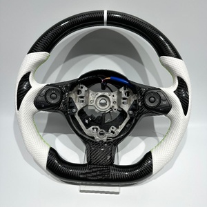 Volante de Fibra de Carbono Personalizado para Toyota 86 <span class=keywords><strong>Subaru</strong></span> BRZ <span class=keywords><strong>Impreza</strong></span>, con Cuero, Gamuza, LED y RPM - Product Image 1