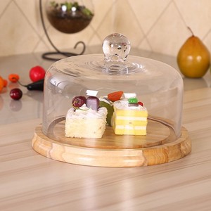 Glass Pedestal Cake Dome Aristo Glass Cake Bell Jar Cake Stand Customizable OEM Support Serving Platter <strong>Cupcake</strong> <strong>Carrier</strong> - Product Image 5