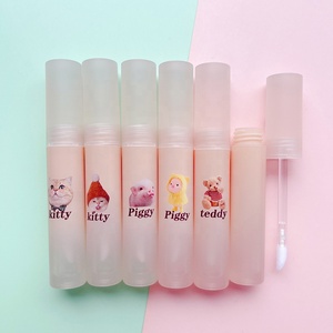 Meishenjie MEI — bouteille ronde pour brillant à lèvres, Tube imprimé mignon <span class=keywords><strong>de</strong></span> <span class=keywords><strong>cochon</strong></span>, dégradé <span class=keywords><strong>de</strong></span> couleur, crème dégradé, 2022 ML, en Stock, 3.5 - Product Image 1