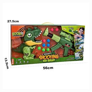 ชุดปืนของเล่นยิงกระสุนพลาสติกนิ่ม EVA แบบกำหนด<span class=keywords><strong>เ</strong></span>อง พร้อมไฟและ<span class=keywords><strong>เ</strong></span>สียง สำหรับ<span class=keywords><strong>เ</strong></span>กมยิงปืนและของ<span class=keywords><strong>เ</strong></span>ล่นไดโนเสาร์ พร้อมเป้าหมาย - Product Image 4
