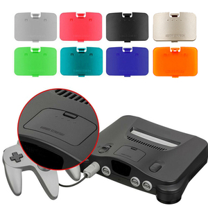 Pour <span class=keywords><strong>Nintendo</strong></span> <span class=keywords><strong>64</strong></span> Jumper <span class=keywords><strong>Pak</strong></span> accessoire de remplacement coque de couverture de carte d'extension de mémoire avec partie de couvercle de mémoire accessible - Product Image 6