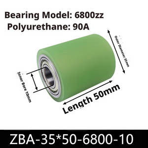 Rouleaux en caoutchouc polyuréthane PU moulés sur mesure à <span class=keywords><strong>prix</strong></span> d'usine pour presse d'impression - Product Image 6