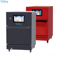 Four rapide intelligent à haute vitesse pour usage commercial |   Four à micro-ondes à convection pour comptoir, avec commande tactile et écran LED, idéal pour la pâtisserie