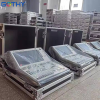 Console d'éclairage DMX512 Quartz avec flight case pour événements scéniques et concerts