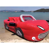 Bateau gonflable remorquable pour fête aquatique, jeux aquatiques gonflables pour enfants, bateau flottant gonflable