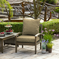 Chinesischer Hersteller Schimmel & Schimmel Resistant Dick Outdoor Chaise Patio Deep Sitzkissen Set
