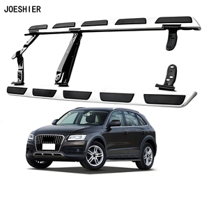 JOESHIER - Juego Completo de Estribos Laterales de Aluminio de Alta Calidad para Protección y Decoración Todoterreno para Audi Q5 2010-2017 SUV - Product Image 1