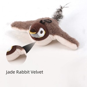 Kingtale Tùy Chỉnh Điện Mèo Đồ Chơi Âm Thanh Làm Cho Vật Nuôi Sang Trọng Đồ Chơi Mèo Đồ Chơi Có Thể Sạc Lại Flapping Chim Chim Chim Chim sẻ - Product Image 2