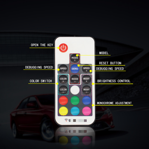 Feux de roche blanc pur F30 <span class=keywords><strong>Baja</strong></span> Light tout-terrain Gx470 Watermelon 10ème génération Silverado Hilux Ampoules <span class=keywords><strong>LED</strong></span> pour voitures W203 <span class=keywords><strong>bar</strong></span> 2009-2014 - Product Image 4