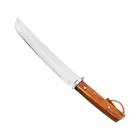 Couteau de poche tactique EDC de haute qualité GC, lame pliante en acier inoxydable, manche en bois de caoutchouc, épaisseur de 3,0 mm, garantie 1 an
