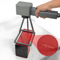 Imprimante laser à écran tactile de 7 pouces avec logo, machine de marquage laser portable à fibre optique 20W pour supports métalliques, format graphique