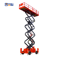 Plateforme élévatrice à ciseaux tout-terrain CFPT CE & ISO à vendre – Élévateur personnel hydraulique à ciseaux – Nacelle élévatrice
