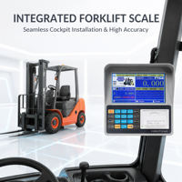 Sistem Timbang Forklift Pintar dengan Printer Struk Terintegrasi, Siaran Suara, Layar 7 Inci, Kesalahan 1% untuk Penimbangan Pemuatan Forklift