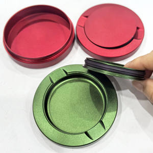 קופסת אחסון לסנוז מאלומיניום אנודייז בהתאמה אישית CNC, קופסת פח עם לוגו חרוט, שירות עיבוד שבבי CNC בהתאמה אישית - Product Image 6