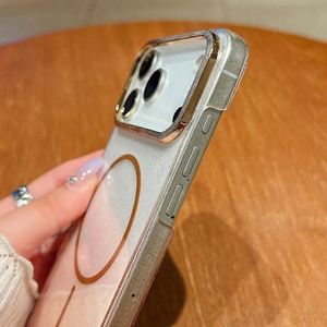 Funda de teléfono sencilla ultrafina para iPhone 17 16 15 14 Plus 13 12 11 Pro Max, funda dura de carga inalámbrica con lente de Color transparente - Product Image 5