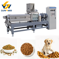 Ligne de production automatique multifonctionnelle d'aliments pour chiens, extrudeuse de croquettes pour lapins, hamsters et animaux de compagnie, machine à fabriquer des aliments en granulés pour chiens et chats