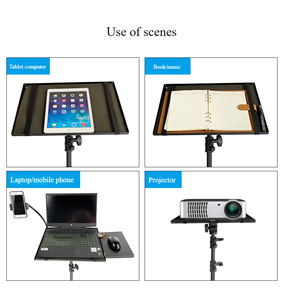 ABS kim loại metrial DIY cài đặt máy chiếu tầng đứng hỗ trợ máy tính xách tay máy chiếu Beamer Máy chiếu di động màn hình với đứng - Product Image 6