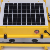 Lampe solaire tout-en-un Wistino avec caméra de sécurité HD, dotée d'un panneau solaire monocristallin et d'une lampe de sécurité