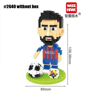 Cartoon Football Character Series Mini Model Small Particle Building Blocks Puzzle Building Block Toy Football player - Product Image 5