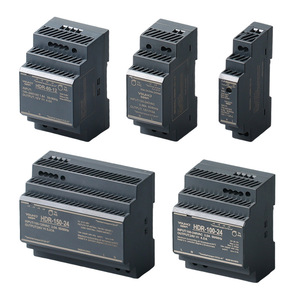 Fuente de Alimentación Conmutada de Riel DIN HDR 15 24V 30W de Salida Única, Montaje Industrial Compacto 5V DC DR 60 12 - Product Image 2