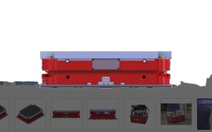 XuaTai LY-AK-5T-<span class=keywords><strong>2</strong></span>-4B 5T Mochila <span class=keywords><strong>AGV</strong></span> Omnidireccional con Navegación Magnética y Evitación de Obstáculos por Láser, 4-6 Horas de Autonomía - Product Image 4