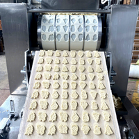 Machine à fabriquer des biscuits automatique compacte multifonctionnelle avec fonction de découpe de moules personnalisable, capacité de 100 kg/h, marque TAIWANG