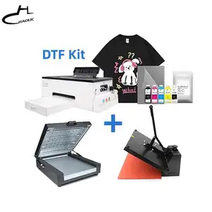 Vente d'usine Kit de conversion DTF Kit DTF L805 Kit A4 DTF imprimante pour Epson prix four séchage chaleur presse Machine