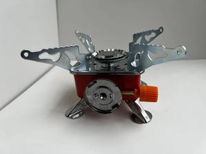野营炉燃气灶燃烧器烧烤野餐户外炉灶护罩钢不锈钢包装 - Product Image 3