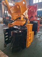 Martillo Vibratorio de Agarre Lateral RSBM para Excavadora Hidráulica, Montado en Excavadora, para Hincado de Pilotes de Chapa de Acero y Tuberías
