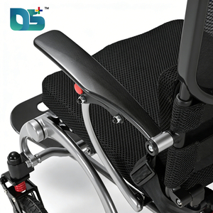 <span class=keywords><strong>Silla</strong></span> de Ruedas Eléctrica Ultraligera de 17 kg con Marco de Fibra de Carbono, Batería de Litio de 500 W de Potencia Asistida para Movilidad - Product Image 5