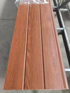 แผ่นผนังตกแต่ง<span class=keywords><strong>ลายไม้</strong></span>โลหะขนาด 16 มม. แผ่นแซนวิช PU สำหรับสร้างบ้านได้อย่างรวดเร็ว - Product Image 2