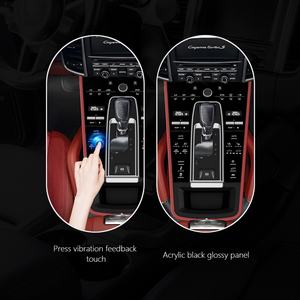 Accesorios para el Panel de Cambio de Marchas, Botón Electrochapado para Porsche Cayenne 2010-2017, Panel Decorativo para la Consola Central Interior del Automóvil - Product Image 4