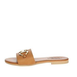 Ciabatte basse 16243 in pelle - Product Image 1