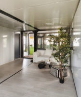 Maison conteneur de luxe mobile préfabriquée extensible, 5 chambres, personnalisable en couleur, 40Ft 20Ft 30Ft, Villa préfabriquée, Maison portable